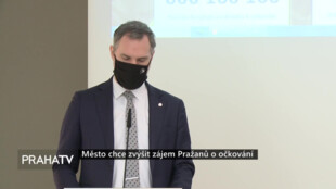 Město chce zvýšit zájem Pražanů o očkování