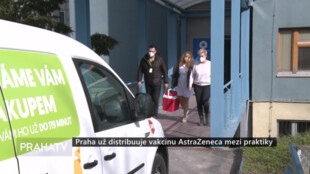 Praha už distribuuje vakcínu AstraZeneca mezi praktiky