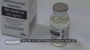 Nový lék na Covid - 19 zamezí propuknutí zápalu plic