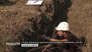 Praha dokončuje geotechnický průzkum Městského okruhu