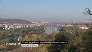 Praha je jedno z nejzelenějších měst světa