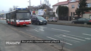 Bus pruhů v hlavním městě přibývá