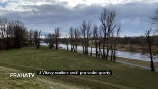 U Vltavy vznikne areál pro vodní sporty