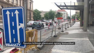 Opozice kritizuje plánované opravy komunikací