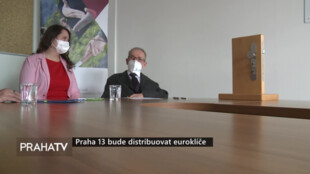 Praha 13 bude distribuovat Euroklíče