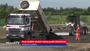 Kraj rozdělil silniční stavby podle důležitosti