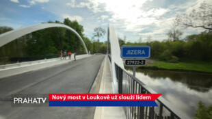 Nový most v Loukově  už slouží lidem