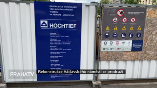 Rekonstrukce Václavského náměstí se prodraží