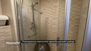 Thomayerova nemocnice opravila porodní pokoje