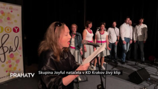 Skupina Joyful natáčela v KD Krakov živý klip