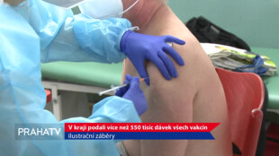 V kraji podali více než 550 tisíc dávek všech vakcín