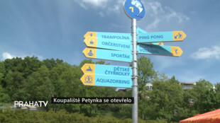 Koupaliště Petynka se otevřelo