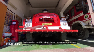 Dobrovolní hasiči získají dotaci na nové vybavení