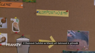 V Domově Sulická se klienti učí šetrnosti k přírodě