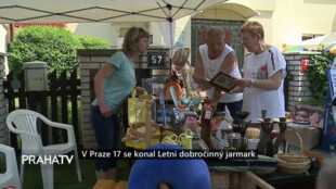 V Praze 17 se konal Letní dobročinný jarmark