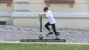 Praha chce omezení pro elektrokoloběžky