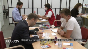 Registr dárců kostní dřeně se rozšířil o zaměstnance magistrátu