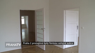 Praha 2 pronajímá byty formou veřejné aukce