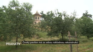 Čínský pavilon má za sebou nákladnou rekonstrukci