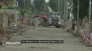 Ve Slivenci se rekonstruují hlavní ulice