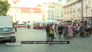 V Praze 1 opět zasedli k prostřenému stolu