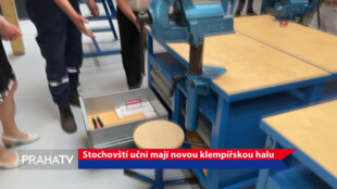 Stochovští učni mají novou klempířskou halu