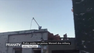 Praha uvolní na pomoc Moravě dva milióny