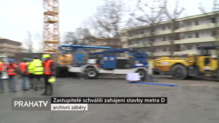 Zastupitelé schválili zahájení stavby metra D