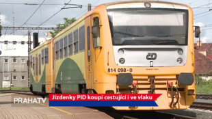 Jízdenky PID koupí cestující i ve vlaku