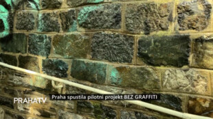 Praha spustila pilotní projekt BEZ GRAFFITI