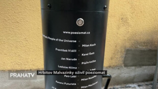 Hřbitov Malvazinky oživil poeziomat