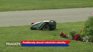 Poděbrady zkouší robotické sekačky