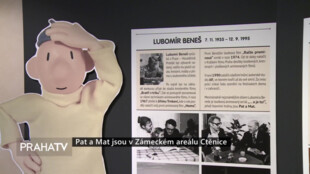 Pat a Mat jsou v Zámeckém areálu Ctěnice