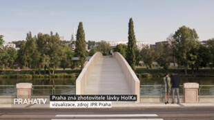 Praha zná zhotovitele lávky HolKa
