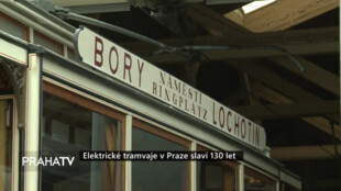 Elektrické tramvaje v Praze slaví 130 let