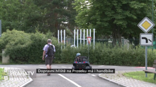 Dopravní hřiště na Proseku má i handbike