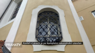 Kostel v Lánech je po kompletní rekonstrukci otevřen