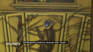 Valdštejnská jízdárna ukazuje dílo Toyen