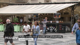 Praha zavedla nová pravidla pro předzahrádky
