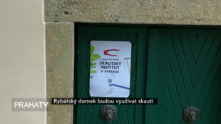 Rybářský domek budou využívat skauti