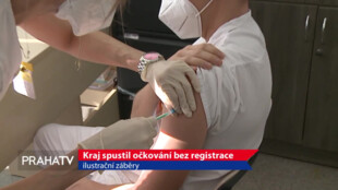 Kraj spustil očkování bez registrace