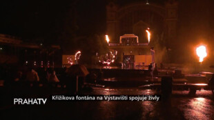 Křižíkova fontána na Výstavišti spojuje živly