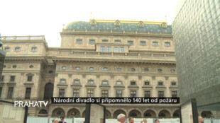 Národní divadlo si připomnělo 140 let od požáru