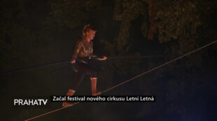 Začal festival nového cirkusu Letní Letná