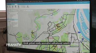 Únik pitné vody pomáhá odhalovat satelit