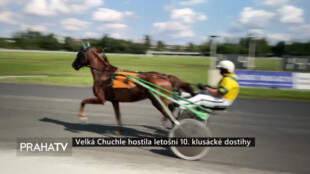 Velká Chuchle hostila letošní 10. klusácké dostihy