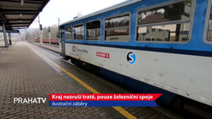 Kraj nezruší tratě, pouze železniční spoje