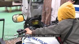 Děti z Prahy 2 si užily Den s městskou policií