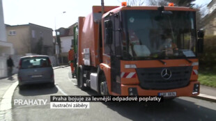 Praha bojuje za levnější odpadové poplatky