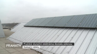 Pražská sluneční elektrárna dostala zelenou